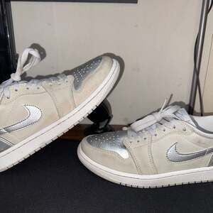 Nike Jordan 1 Retro Low OG Metallic Silver Cool Grey CZ0790-002 Men's multi size